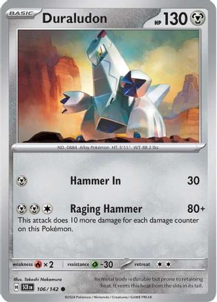Duraludon (106) [SV: Stellar Crown] Pokemon Single Pokémon