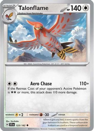 Talonflame (123) [SV: Stellar Crown] Pokemon Single Pokémon