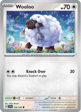 Wooloo (124) [SV: Stellar Crown] Pokemon Single Pokémon