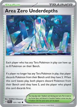 Area Zero Underdepths - 131/142 [SV: Stellar Crown] Pokemon Single Pokémon