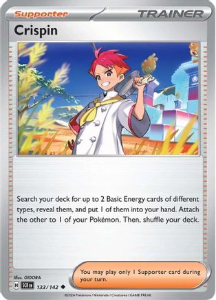 Crispin - 133/142 [SV: Stellar Crown] Pokemon Single Pokémon