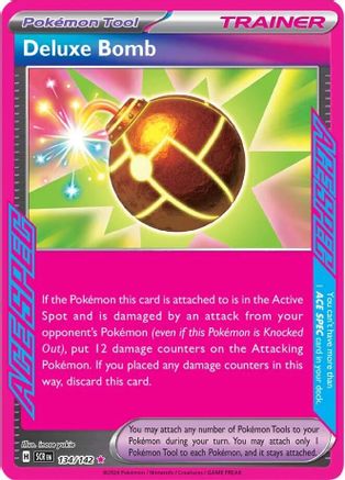 Deluxe Bomb (134) Holofoil [SV: Stellar Crown] Pokemon Single Pokémon