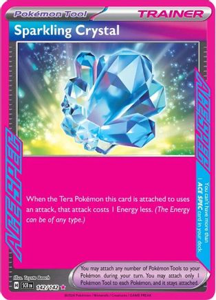 Sparkling Crystal (142) Holofoil [SV: Stellar Crown] Pokemon Single Pokémon