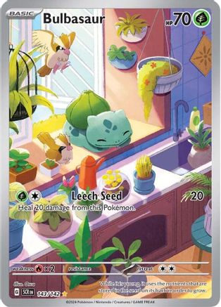 Bulbasaur (143) Holofoil [SV: Stellar Crown] Pokemon Single Pokémon