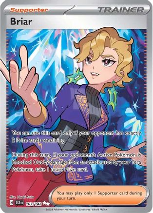 Briar - 163/142 Holofoil [SV: Stellar Crown] Pokemon Single Pokémon