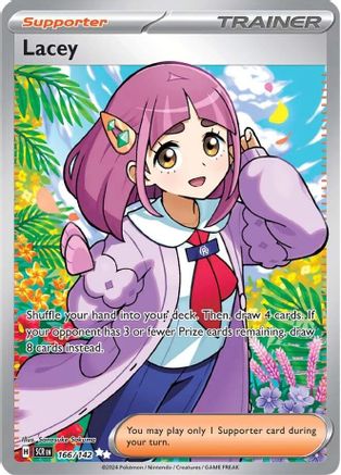 Lacey - 166/142 Holofoil [SV: Stellar Crown] Pokemon Single Pokémon