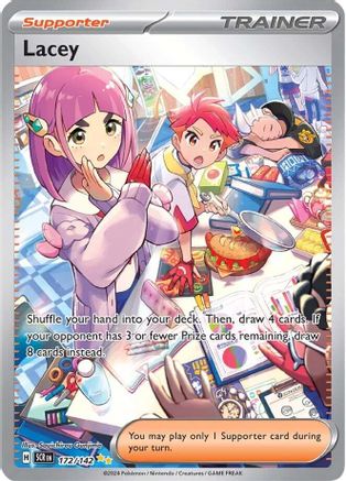 Lacey - 172/142 Holofoil [SV: Stellar Crown] Pokemon Single Pokémon