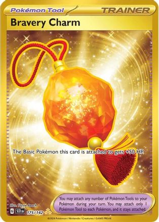 Bravery Charm (175) Holofoil [SV: Stellar Crown] Pokemon Single Pokémon