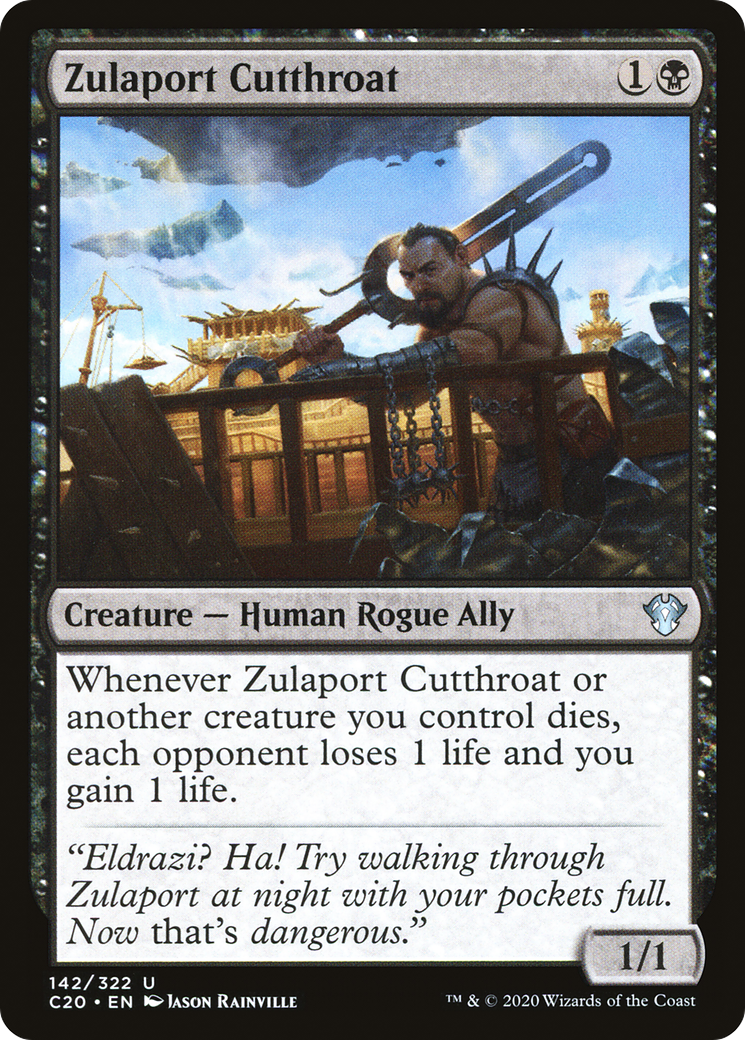 Zulaport Cutthroat (C20-142) [Commander 2020] MTG Single Wizards of the Coast