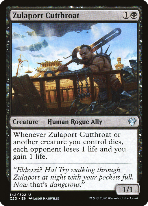 Zulaport Cutthroat (C20-142) [Commander 2020] MTG Single Wizards of the Coast