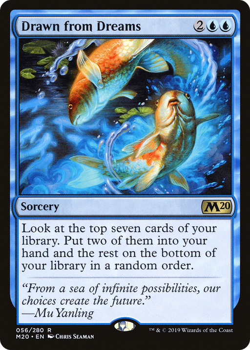 Drawn from Dreams (M20-056) [Core Set 2020] MTG Single Wizards of the Coast