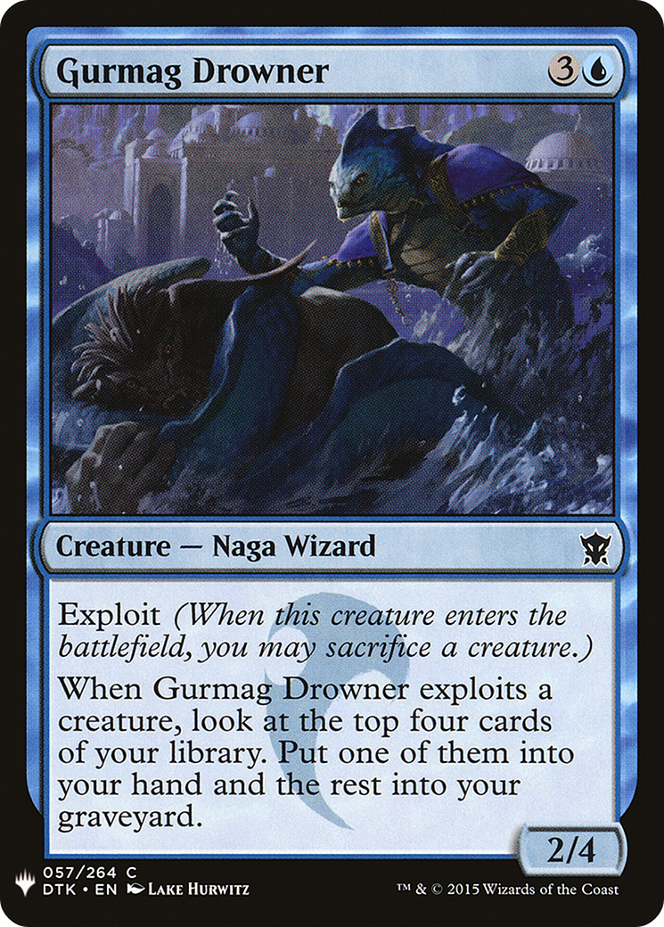 Gurmag Drowner (LIST-057) [Mystery Booster] The List MTG Single Wizards of the Coast