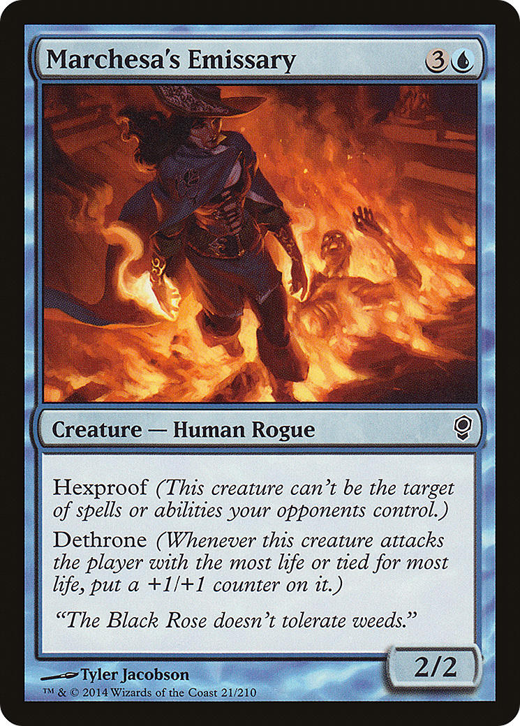 Marchesa's Emissary (CNS-021) [Conspiracy] Foil MTG Single Wizards of the Coast