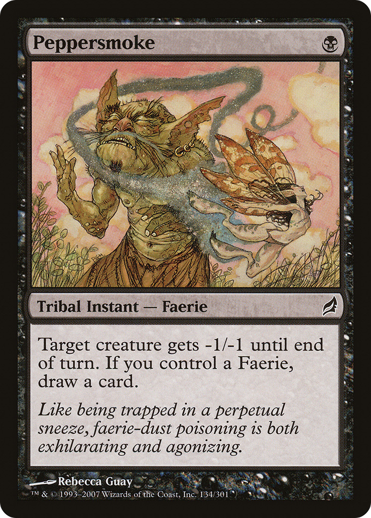 Peppersmoke (LRW-134) [Lorwyn] Foil MTG Single Wizards of the Coast