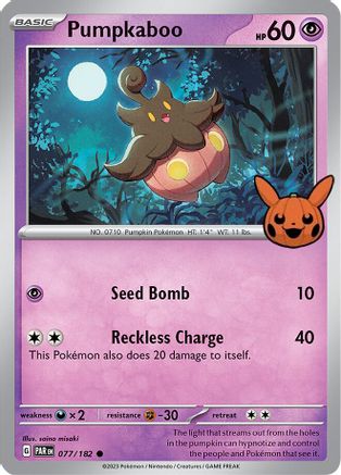 Pumpkaboo (77) [Misc: Trick or Trade BOOster Bundle 2024] Pokemon Single Pokémon