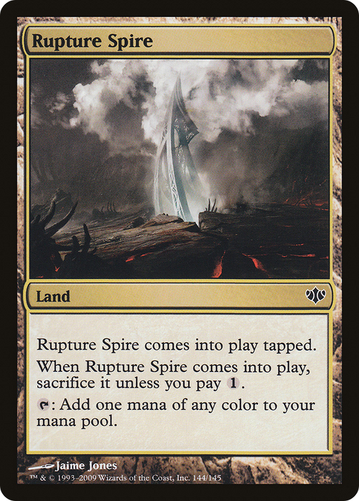 Rupture Spire (CON-144) [Conflux] MTG Single Wizards of the Coast
