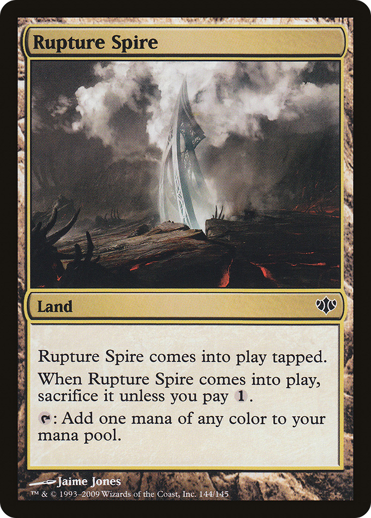 Rupture Spire [Conflux] MTG Single Magic: The Gathering