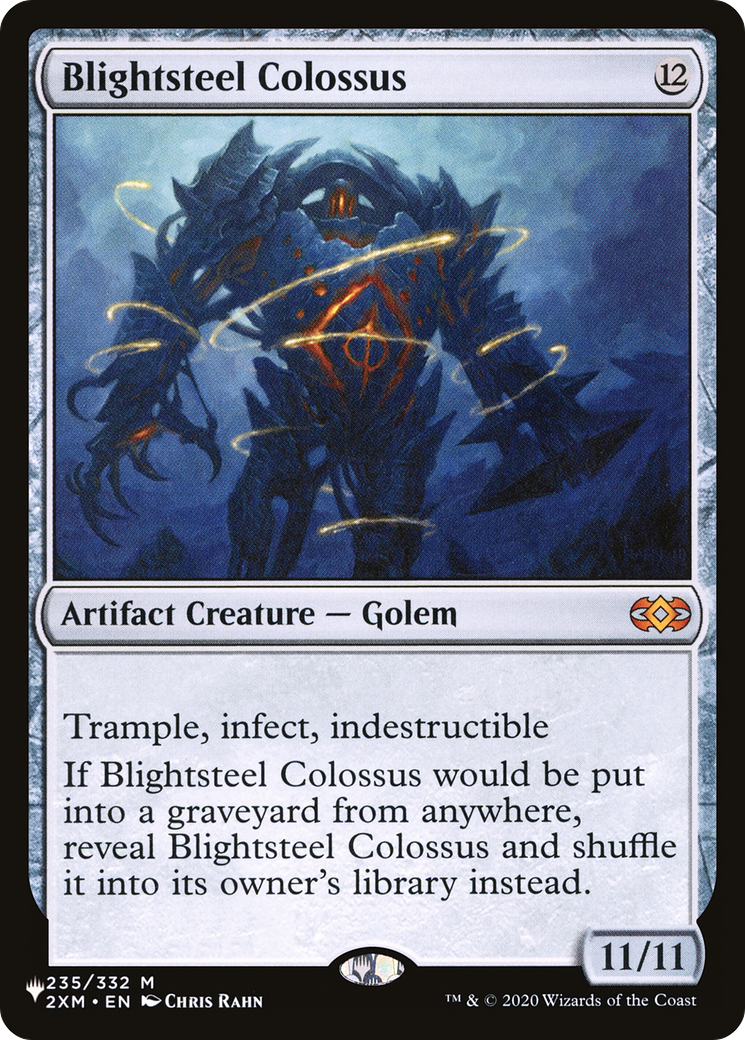 Blightsteel Colossus (LIST-235/332) [Mystery Booster] The List MTG Single Wizards of the Coast