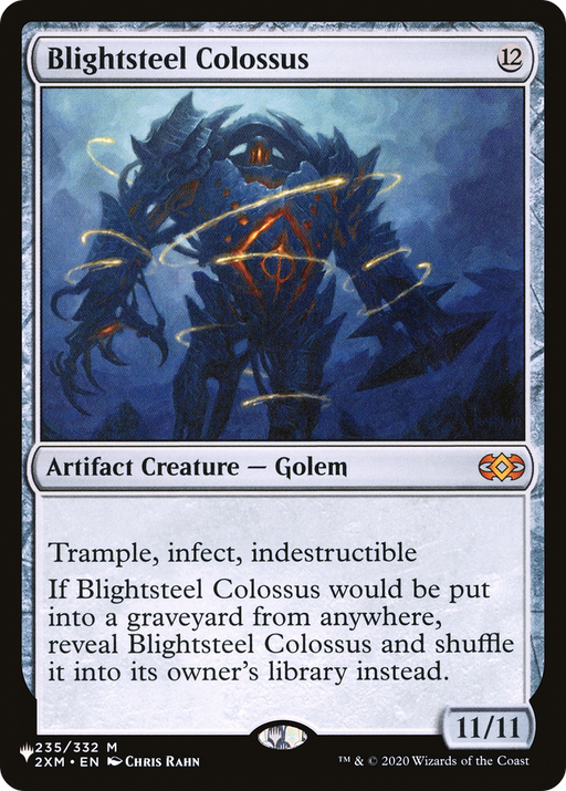 Blightsteel Colossus (LIST-235/332) [Mystery Booster] The List MTG Single Wizards of the Coast