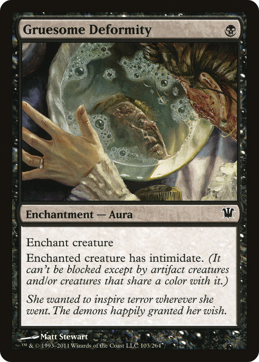 Gruesome Deformity (ISD-103) [Innistrad] MTG Single Wizards of the Coast
