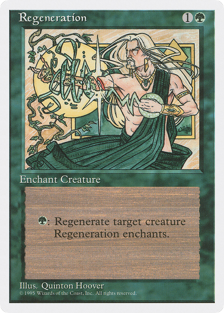 Regeneration (4ED-268) [Fourth Edition] MTG Single Wizards of the Coast
