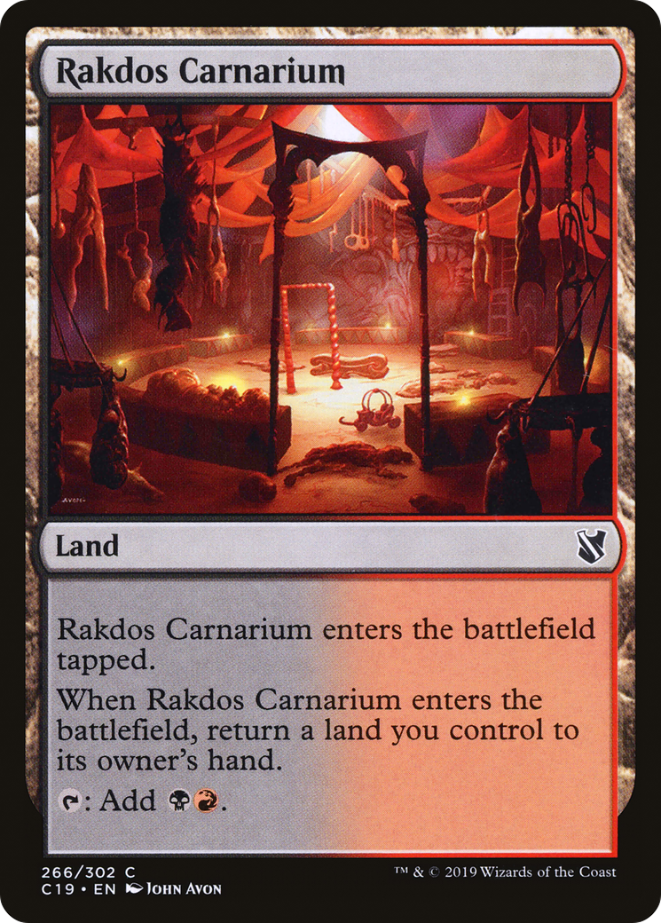 Rakdos Carnarium (C19-266) [Commander 2019] MTG Single Wizards of the Coast