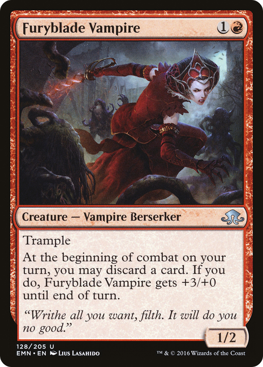 Furyblade Vampire (EMN-128) [Eldritch Moon] MTG Single Wizards of the Coast