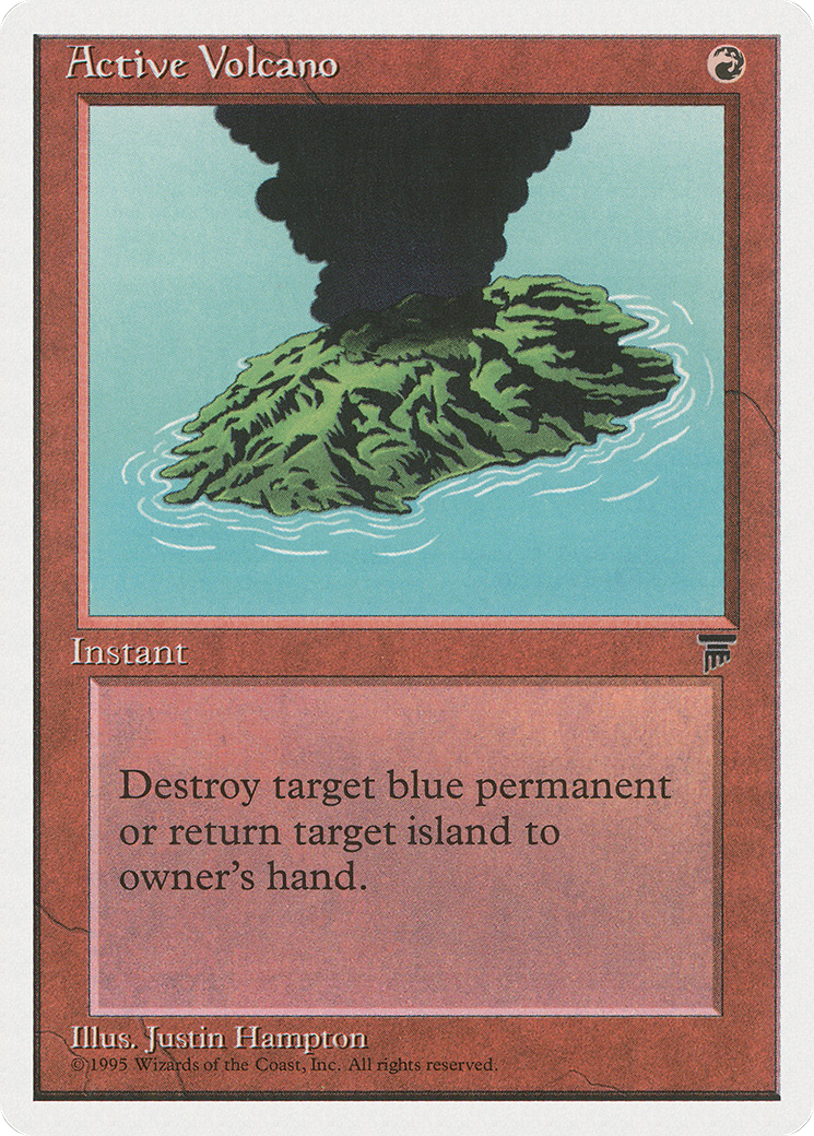 Active Volcano (CHR-043) [Chronicles] MTG Single Magic: The Gathering