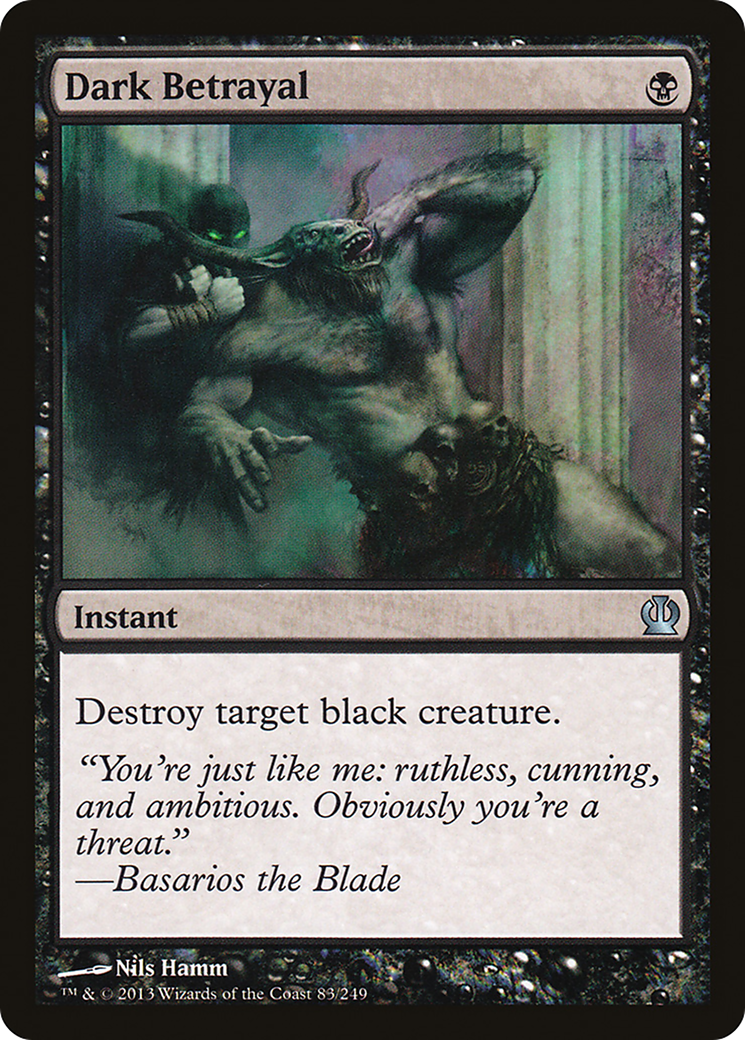 Dark Betrayal (THS-083) [Theros] Foil MTG Single Wizards of the Coast