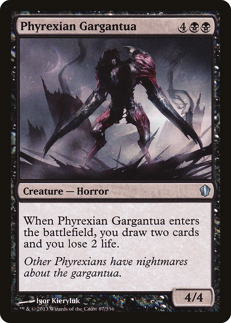 Phyrexian Gargantua (C13-087) [Commander 2013] MTG Single Wizards of the Coast