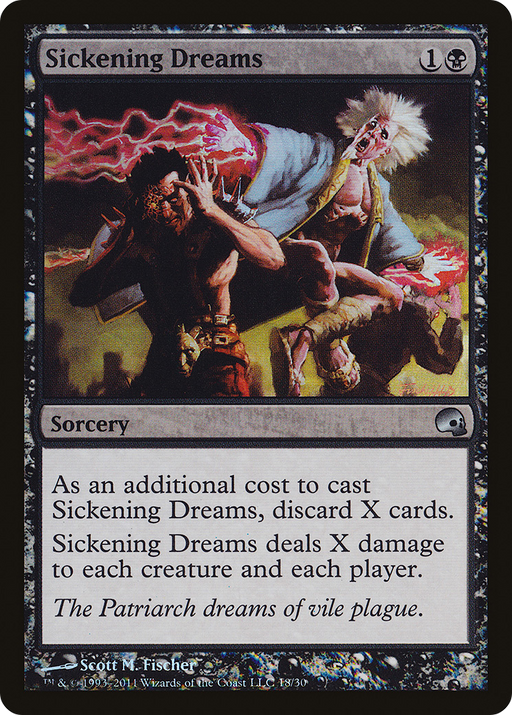 Sickening Dreams (GRV-018) [Misc] Premium Deck Series: Graveborn Foil MTG Single Wizards of the Coast