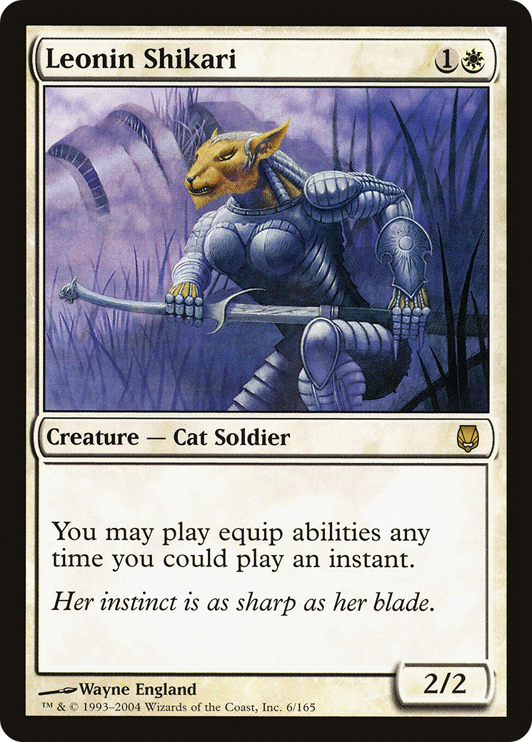 Leonin Shikari (DST-006) [Darksteel] MTG Single Wizards of the Coast