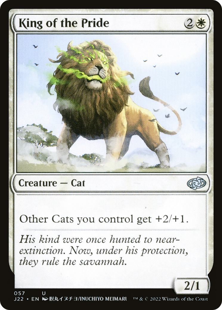 King of the Pride (J22-057) [Jumpstart 2022] MTG Single Wizards of the Coast