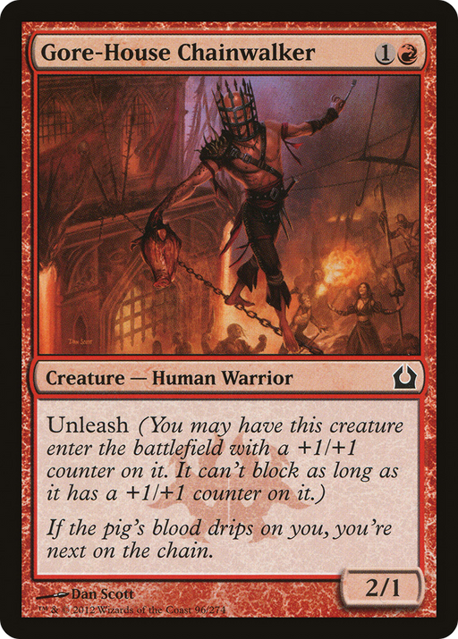 Gore-House Chainwalker (RTR-096) [Return to Ravnica] MTG Single Wizards of the Coast