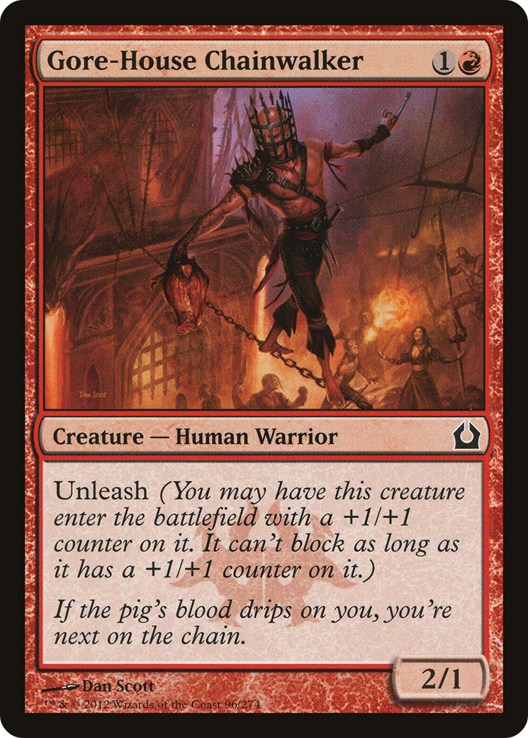 Gore-House Chainwalker (RTR-096) [Return to Ravnica] Foil MTG Single Wizards of the Coast