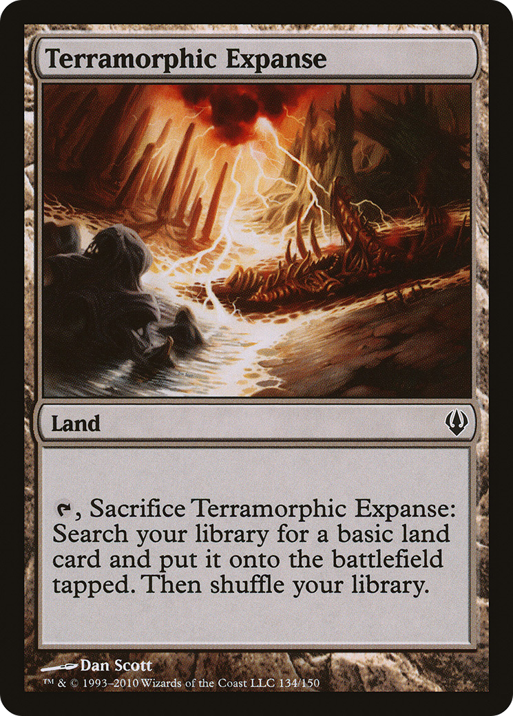 Terramorphic Expanse (ARC-134) [Misc] Archenemy MTG Single Wizards of the Coast