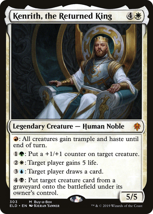 Kenrith, the Returned King (BABP-303) [Throne of Eldraine] MTG Single Wizards of the Coast