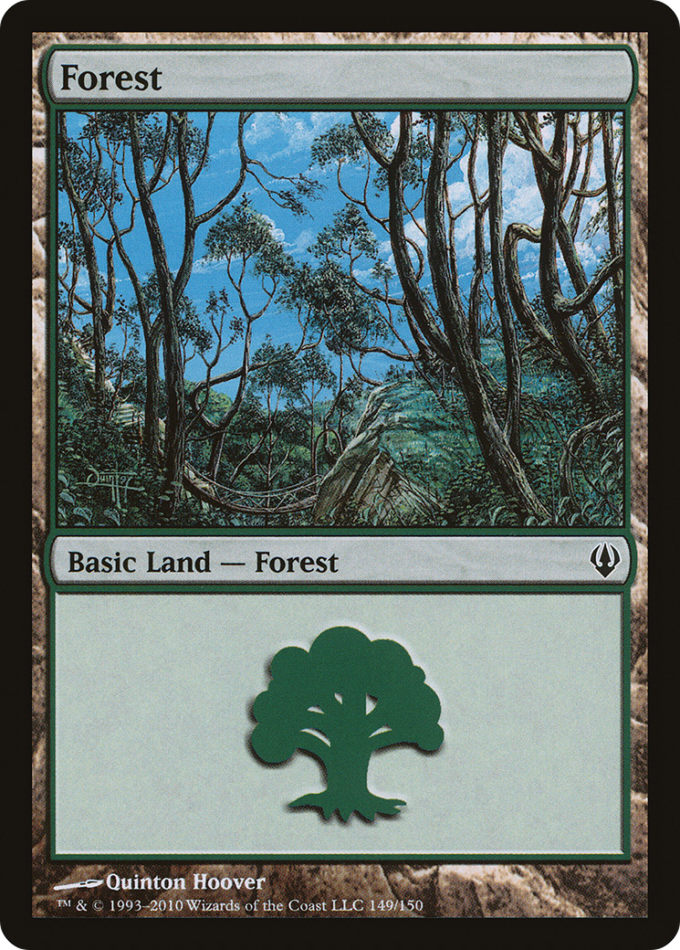 Forest (ARC-149) [Misc] Archenemy MTG Single Wizards of the Coast