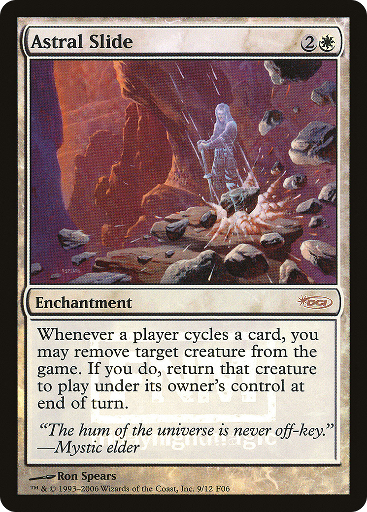 Astral Slide (FNM-009) [Misc] Friday Night Magic 2006 Foil MTG Single Wizards of the Coast