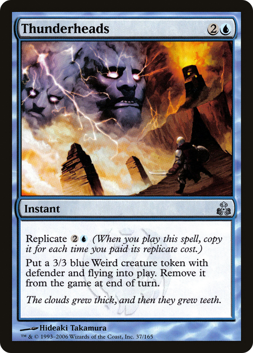 Thunderheads (GPT-037) [Guildpact] MTG Single Wizards of the Coast