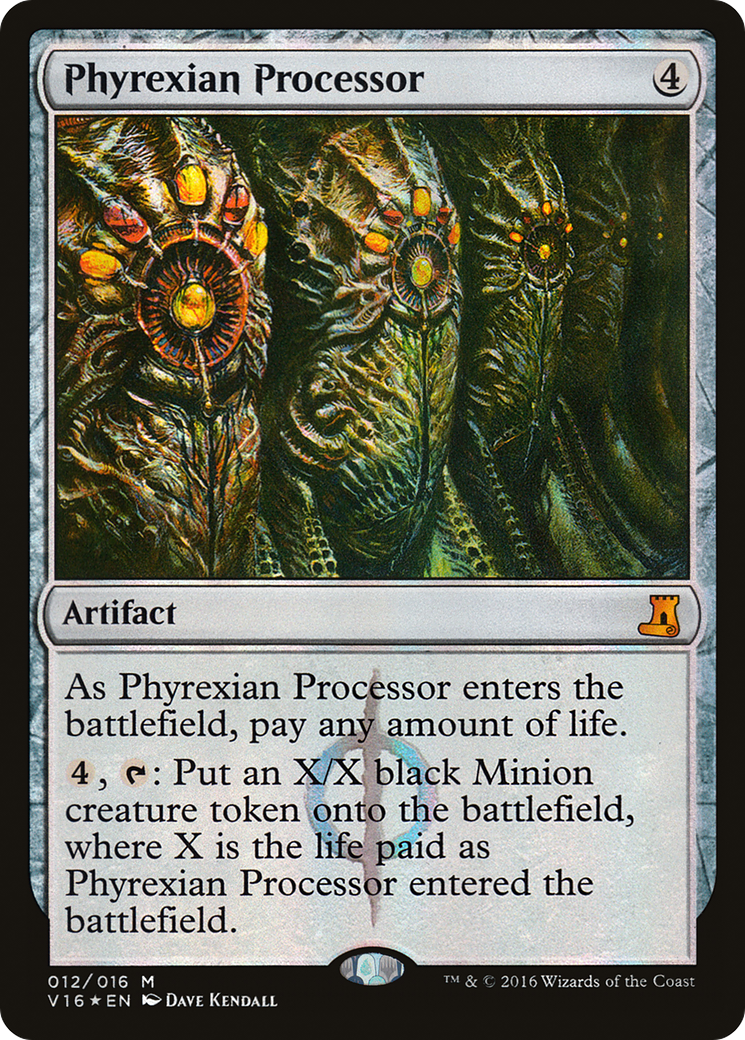 Phyrexian Processor (V16-012) [Misc] From the Vault: Lore Foil MTG Single Wizards of the Coast