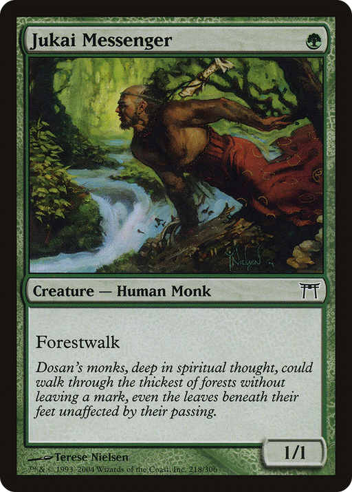 Jukai Messenger (CHK-218) [Champions of Kamigawa] MTG Single Wizards of the Coast