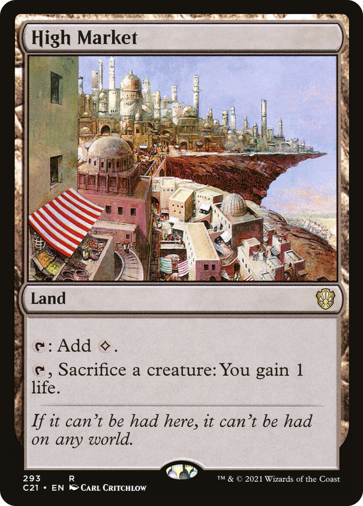 High Market (C21-293) [Commander 2021] MTG Single Wizards of the Coast