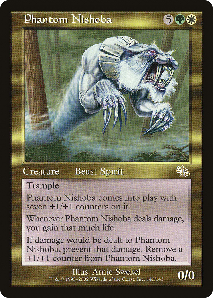 Phantom Nishoba (JUD-140) [Judgment] MTG Single Wizards of the Coast