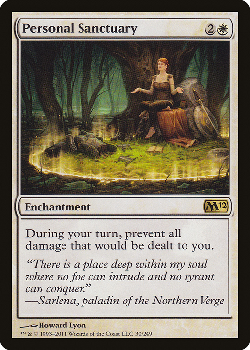 Personal Sanctuary (M12-030) [Magic 2012] MTG Single Wizards of the Coast