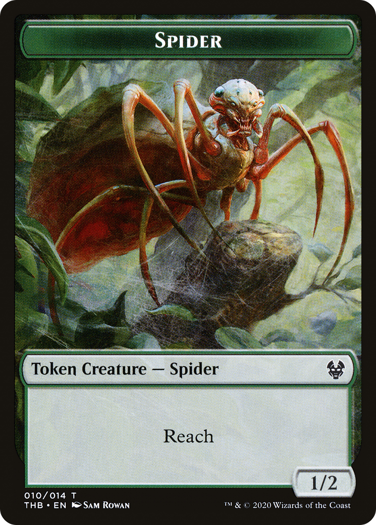 Spider (TTHB-010) [Tokens] Theros Beyond Death Tokens MTG Single Wizards of the Coast