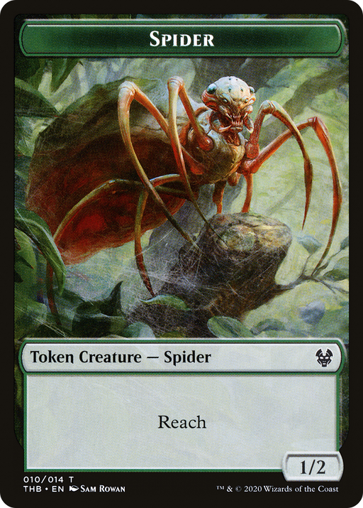 Spider (TTHB-010) [Tokens] Theros Beyond Death Tokens MTG Single Wizards of the Coast