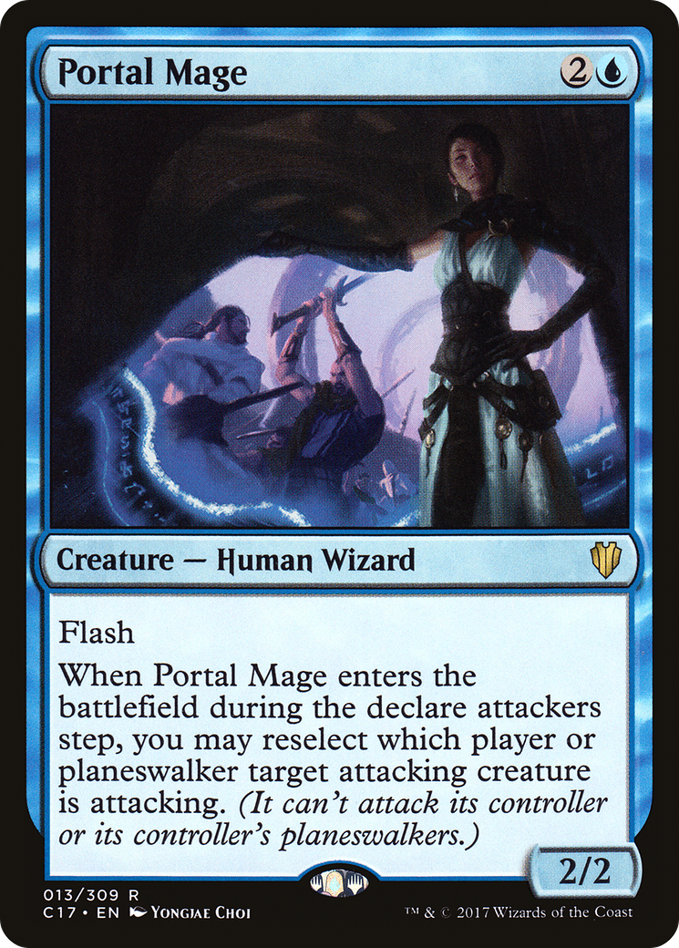 Portal Mage [Commander 2017] MTG Single Magic: The Gathering