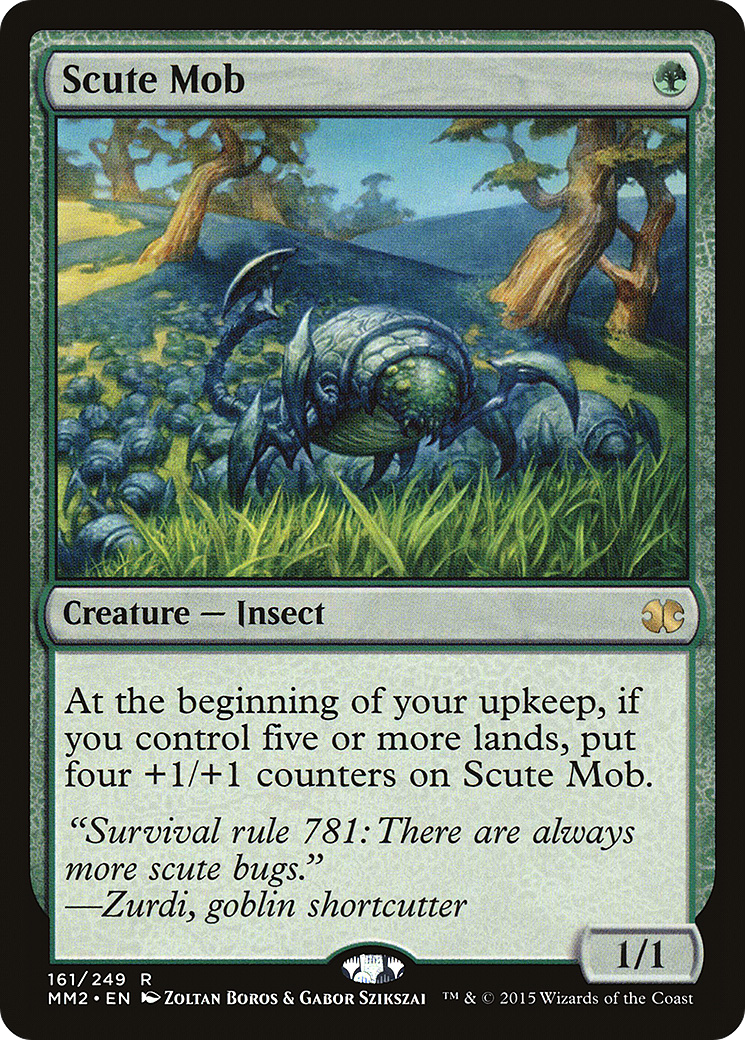 Scute Mob (MM2-161) [Modern Masters 2015] MTG Single Modern Masters 2015
