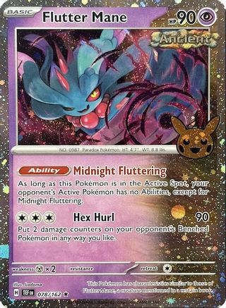 Flutter Mane (Cosmos Holo) (78) Holofoil [Misc: Trick or Trade BOOster Bundle 2024] Pokemon Single Pokémon